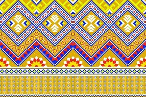 geometric ethnic pattern Can be used in fabric design for background, wallpaper, carpet, textile, clothing, wrapping, decorative paper, embroidery illustration vector. vector