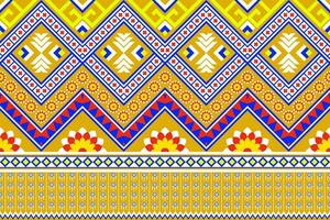 geometric ethnic pattern Can be used in fabric design for background, wallpaper, carpet, textile, clothing, wrapping, decorative paper, embroidery illustration vector. vector