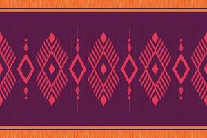 Uzbek ikat pattern and fabric in Uzbekistan. Abstract background for wallpaper, textures, textile, wrapping paper. vector