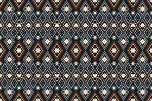 geometric ethnic pattern Can be used in fabric design for background, wallpaper, carpet, textile, clothing, wrapping, decorative paper, embroidery illustration vector. vector