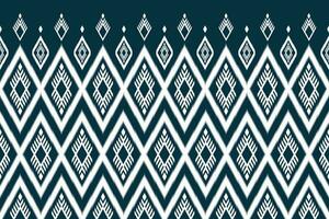 Seamless abstract ikat pattern abstract background for textile design. Can be used in fabric design for clothes, accessories, decorative paper, wrapping, Vector, illustration, carpet vector