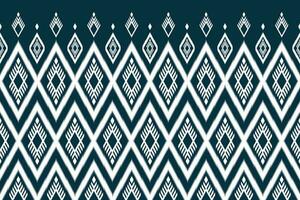 Seamless abstract ikat pattern abstract background for textile design. Can be used in fabric design for clothes, accessories, decorative paper, wrapping, Vector, illustration, carpet vector