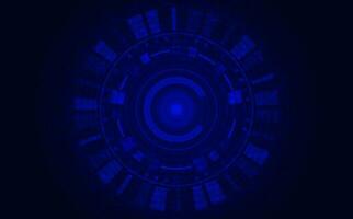 Abstract blue template of futuristic design artwork decorative. Simple style of dark blue scale pattern background. Vector