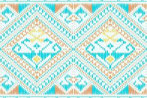 africano ikat floral cachemir bordado en blanco fondo.geometrico étnico oriental modelo tradicional.azteca estilo resumen vector ilustración.diseño para textura,tela,ropa,envoltura,alfombra.