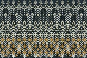 africano ikat floral cachemir bordado en blanco fondo.geometrico étnico oriental modelo tradicional.azteca estilo resumen vector ilustración.diseño para textura,tela,ropa,envoltura,alfombra.