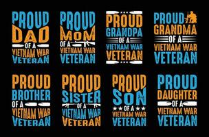 Proud Son of a Vietnam War Veteran, Veteran T shirt Design Bundle, Vector Veteran Day T shirt  design, Army, Military shirt  typography T shirt design Collection