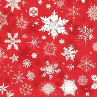 Variety of snowflakes Christmas background vector