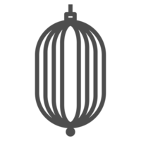 Korea traditionell Muster Gliederung Symbol. linear Symbol. png