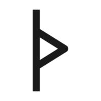 runico alfabeti icona. rune simbolo grafico. antico norvegese. png