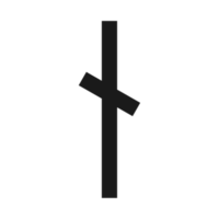 runico alfabeti icona. rune simbolo grafico. antico norvegese. png