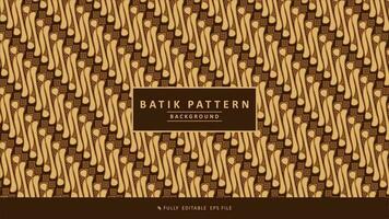 Batik Parang Pattern Vector