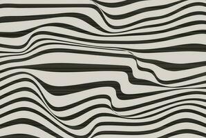 Zebra wave pattern vector