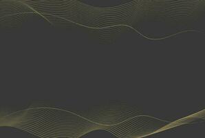 Golden lines background vector