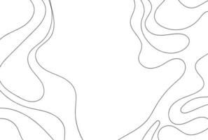 Elegant stylish black lines wavy background vector