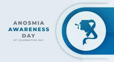 Anosmia Awareness Day Celebration Vector Design Illustration for Background, Poster, Banner, Advertising, Greeting Card