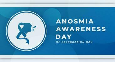 Anosmia Awareness Day Celebration Vector Design Illustration for Background, Poster, Banner, Advertising, Greeting Card