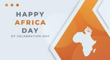 Africa Day Celebration Vector Design Illustration for Background, Poster, Banner, Advertising, Greeting Card