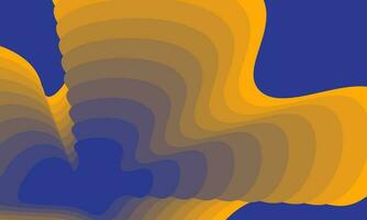 abstract wave  background  color yellow  blue vector