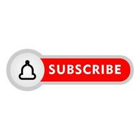 Subscribe button icon. Vector design.