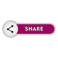 Share button icon. Vector design.