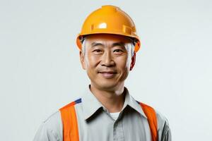 Building sector and industrial workers concept photo