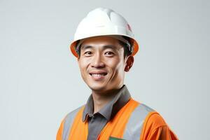 Building sector and industrial workers concept photo