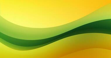 Green and yellow wallpaper with an abstract background photo