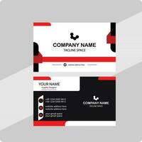 Vector Modern Creative and Clean Business Card Template.