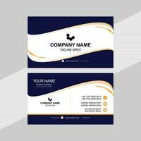 Vector Modern Creative and Clean Business Card Template.