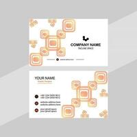 Vector Modern Creative and Clean Business Card Template.