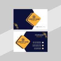 Modern business card design. vector