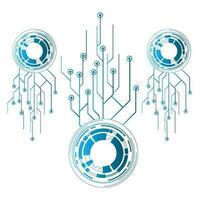 Vector Electronic Circuit Board Design