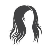 women's hairstyle vector illustration sketch