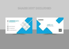 Professional Creative Business Card Design Template vector