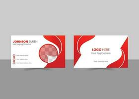 Creative Professional Business Card Design Template vector