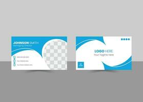 Professional Creative Business Card Design Template vector