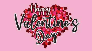 Happy Valentine's Day Illustration vector