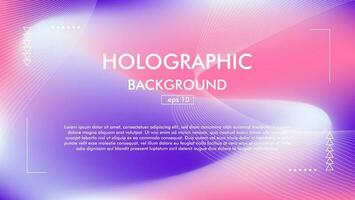 Gradient abstract blurred cover vector