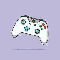 gratis vector de un palanca de mando controlador vídeo juego consola aislado vector