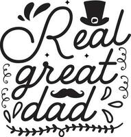 Fathers day t-shirt design vector