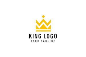 Crown logo vector icon illustration