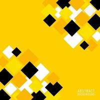 geometric abstract yellow background with square shape.can use for corporate design, cover brochure, book, banner web, advertising, poster vector