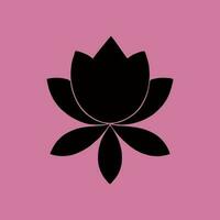 flor logo vector sencillo resumen plano mandala tatuaje planta color florecer florete floración plantilla foto