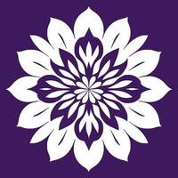 flower logo vector simple abstract flat mandala tattoo plant color blossom floret bloom stencil