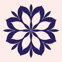 flower logo vector simple abstract flat mandala tattoo plant color blossom floret bloom stencil