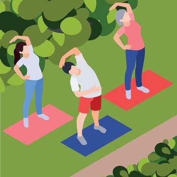 Regular Isometric Activity Composition vector