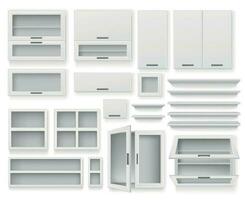 Furniture Elements Set vector