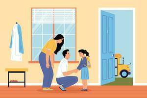 Goodbye To Parents Composition vector