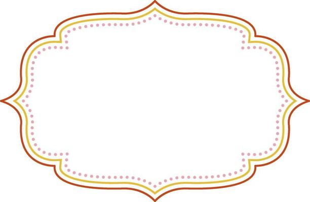 classic label stickers frame svg design graphics