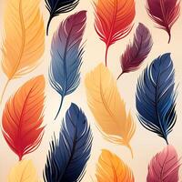 Boho Seamless Pattern photo